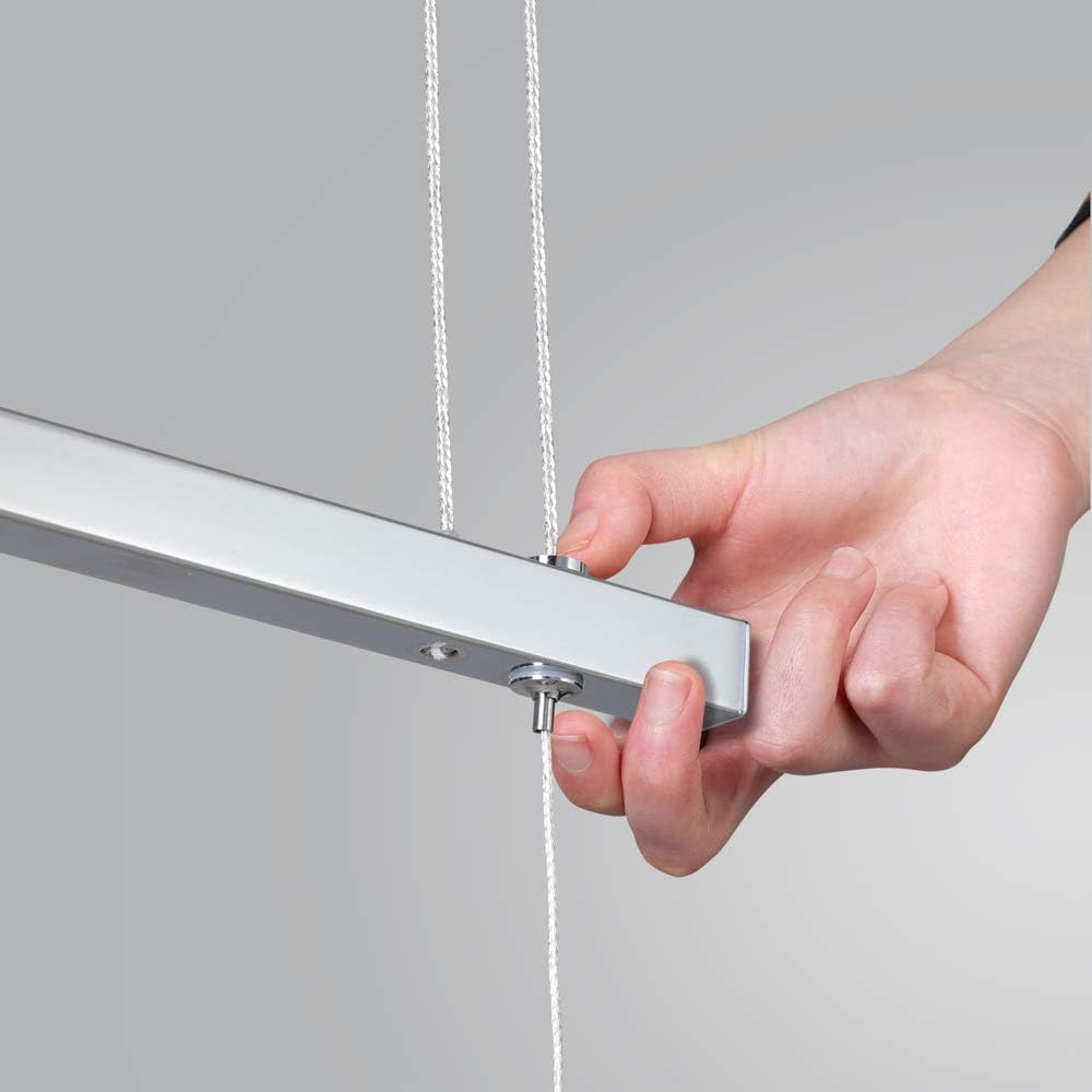 Monzana LED Pendelleuchte warmweiß stufenlos 20W 1600lm Deckenlampe Hängeleuchte Esstischleuchte Deckenleuchte Küche — Ansicht 6