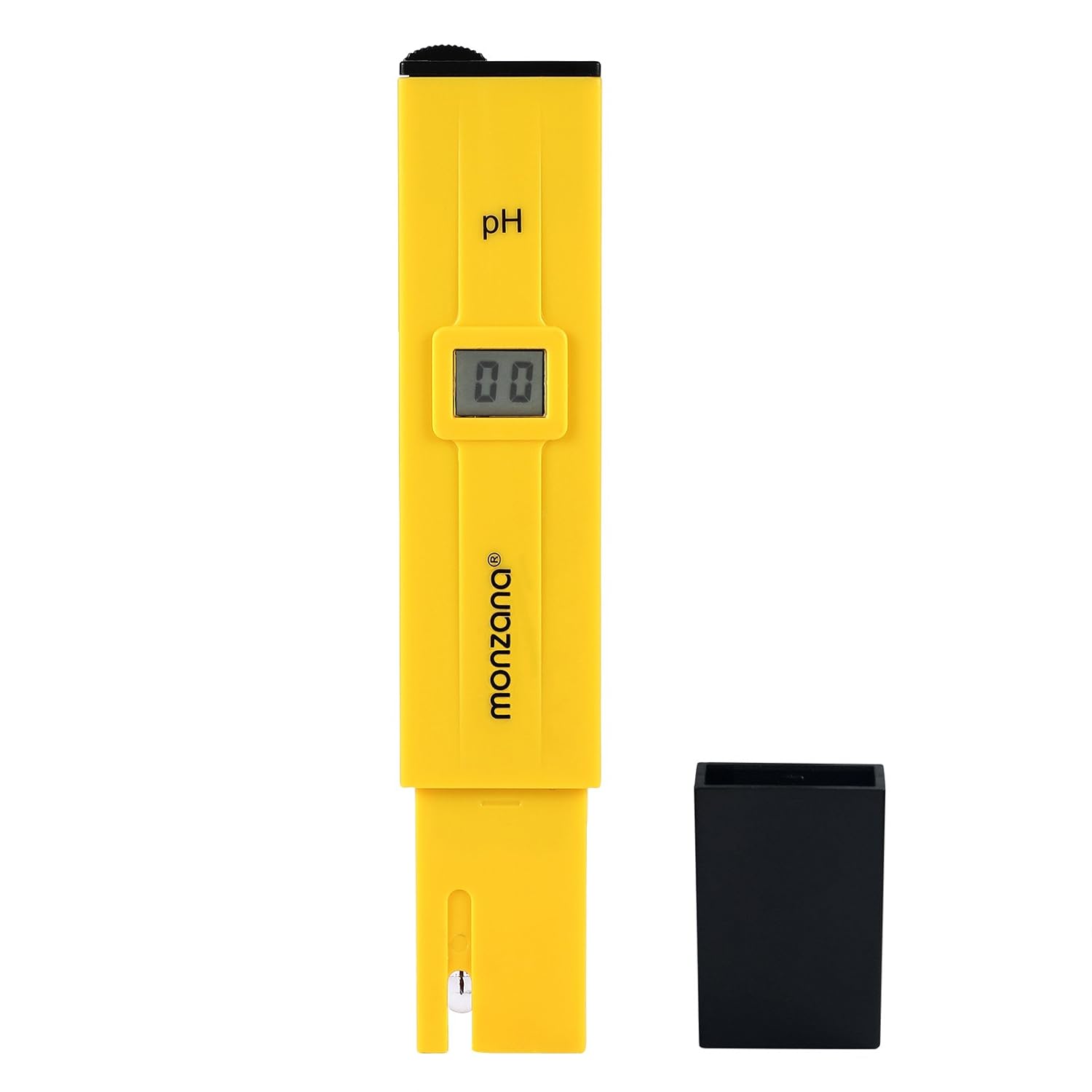 Monzana PH Messgerät Digitale Wassertester | mit LCD Anzeige | Batterie