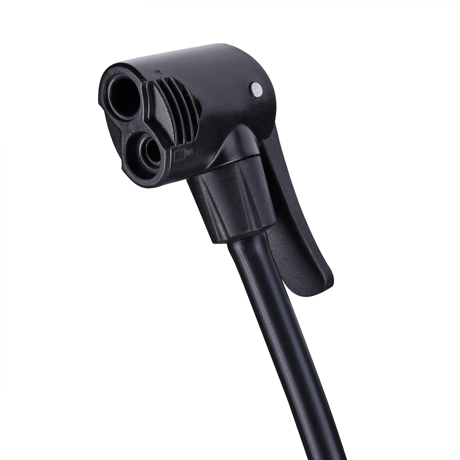 Monzana Standluftpumpe inkl 3 Zusatzadapter 100 cm Schlauch Luftpumpe bis 7 bar für Fahrrad Auto Luftmatratze Motorrad — Ansicht 6