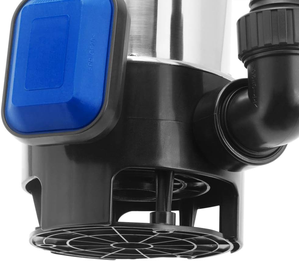 MONZANA® Wasserpumpe 11.500l/h 650 W Multiadapter Entwässerung Tauchpumpe Gartenpumpe Klarwasserpumpe Schmutzwasserpumpe — Ansicht 3