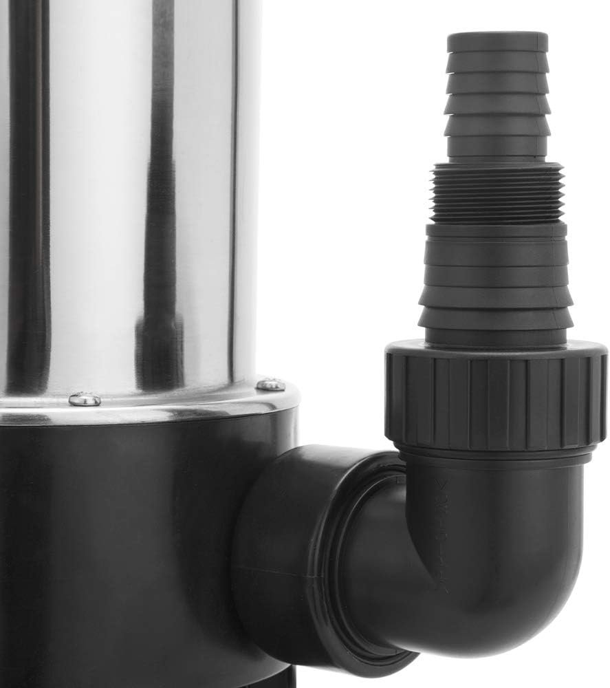 MONZANA® Wasserpumpe 11.500l/h 650 W Multiadapter Entwässerung Tauchpumpe Gartenpumpe Klarwasserpumpe Schmutzwasserpumpe — Ansicht 4