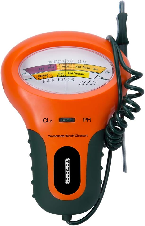 Monzana Wassertester Primeur für PH und Chlor 18x12x5cm — Ansicht 4